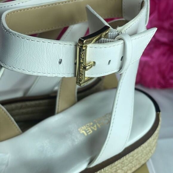 MICHAEL MICHAEL KORS, CUNNINGHAM SANDAL LEATHER, SIZE 8.5 - Picture 7 of 13